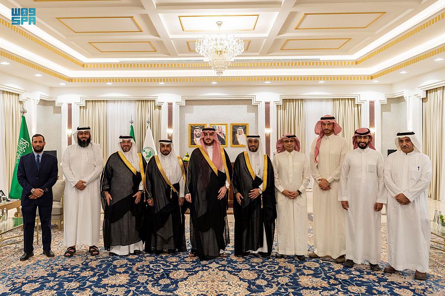سمو أمير منطقة الجوف يستقبل رئيس مجلس إدارة المعهد السعودي التقني للطاقة المتجددة